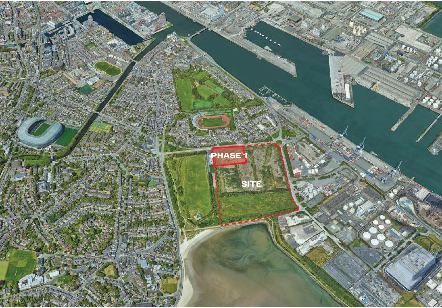 Phase One at Glass Bottle Sandymount Strand, Dublin 4 Lioncor